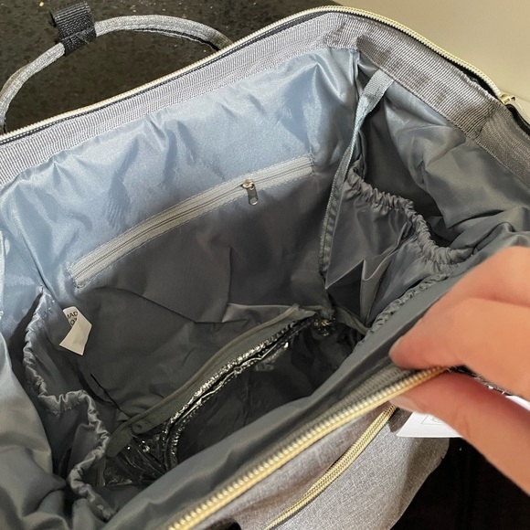 Afbp Sydney Breast Pump Backpack Gray New With Tags - Picture 6 of 10